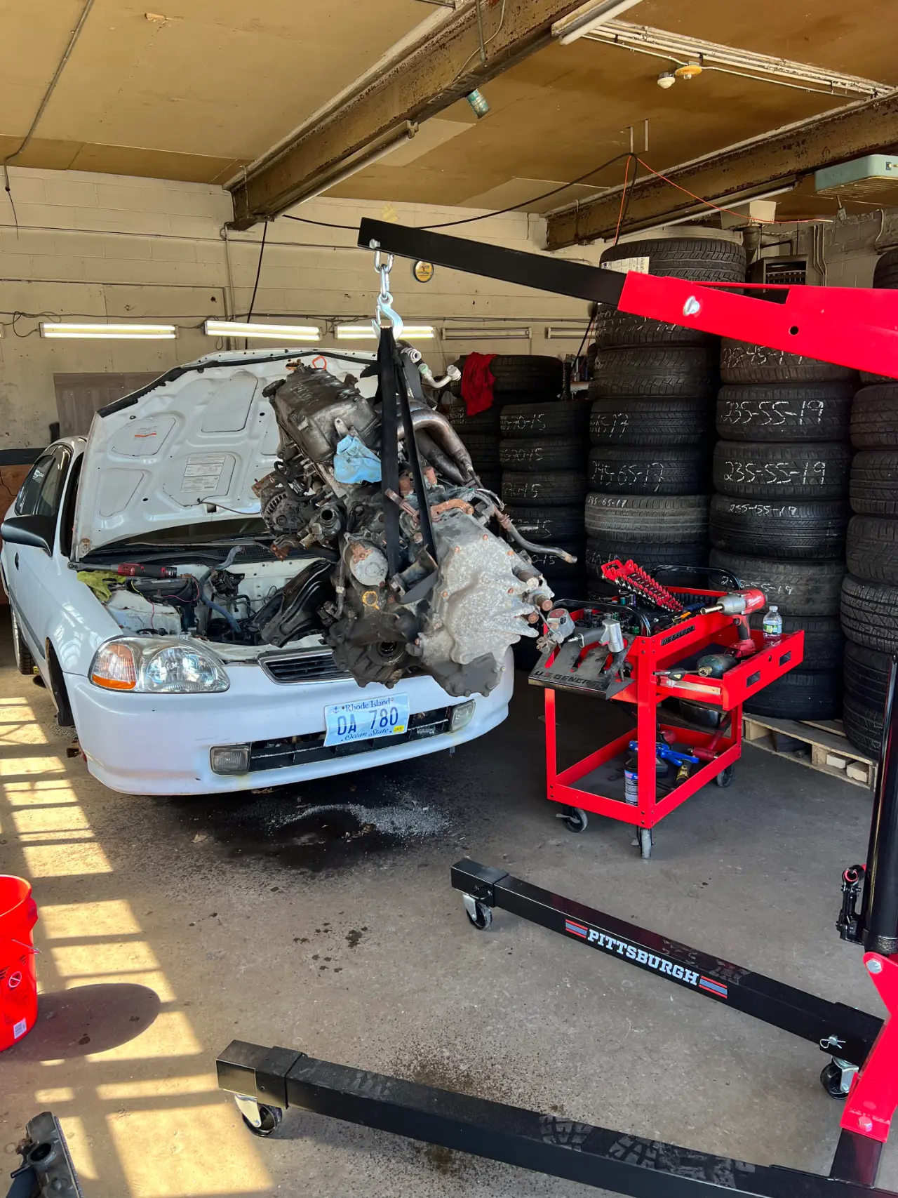 L&H Tire and Repair Services shop in Warren, Rhode Island